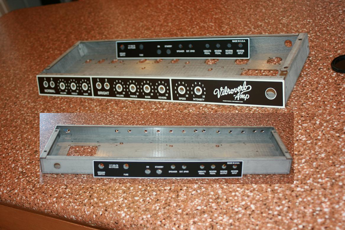 Brownface Vibroverb 63 Chassis Set